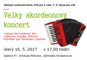 Akordeonový koncert 16.5.2017