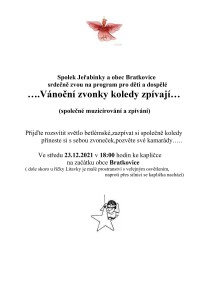 23.12.2021 - Bratkovice